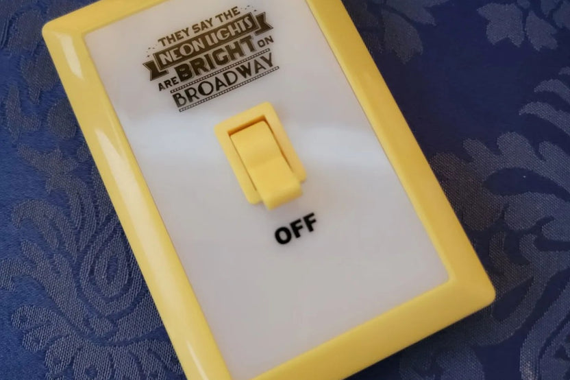 They Say the Neon Lights Are Bright on Broadway - Broadway Light, Night Light, Light Switch
