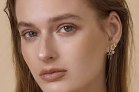 Gold Plated Over Silver CZ Ear Stack Gift Set — 5 Pairs