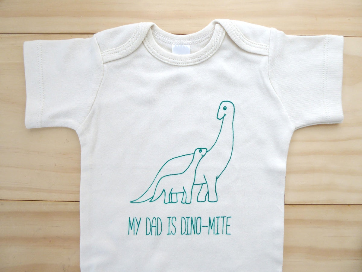 My Dad is Dino-Mite onesie