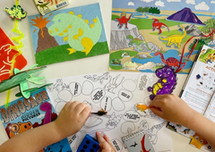 Dinosaur Times Craft & Activity Box for Ages 5-7