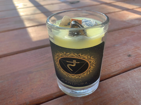 Solar Plexus (Manipura) Chakra Candle - The Third Chakra
