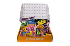 Image of Mexicrate Grande Box and candy.