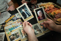 A game night featuring Down the Rabbit Hole which is a murder mystery game with escape room puzzles from The Deadbolt Mystery Society