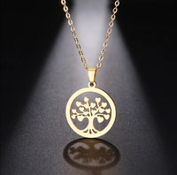 FAMILY TREE  ♡ Stainless Steel Necklace