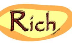 Personalized sticker design for one member. All name designs by Quirky Pickle are made to order & only for that one person. 