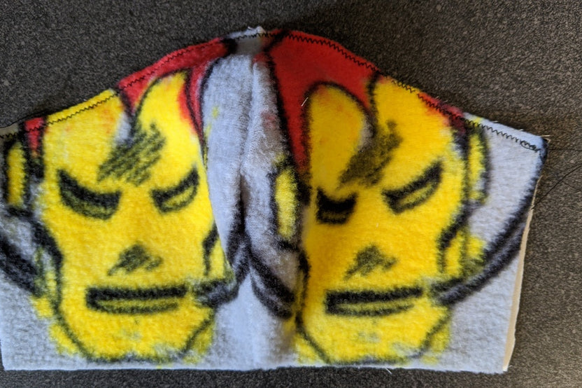 Iron Man Fleece Face Mask