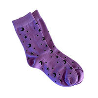 Stars And Moons Sock - Women's