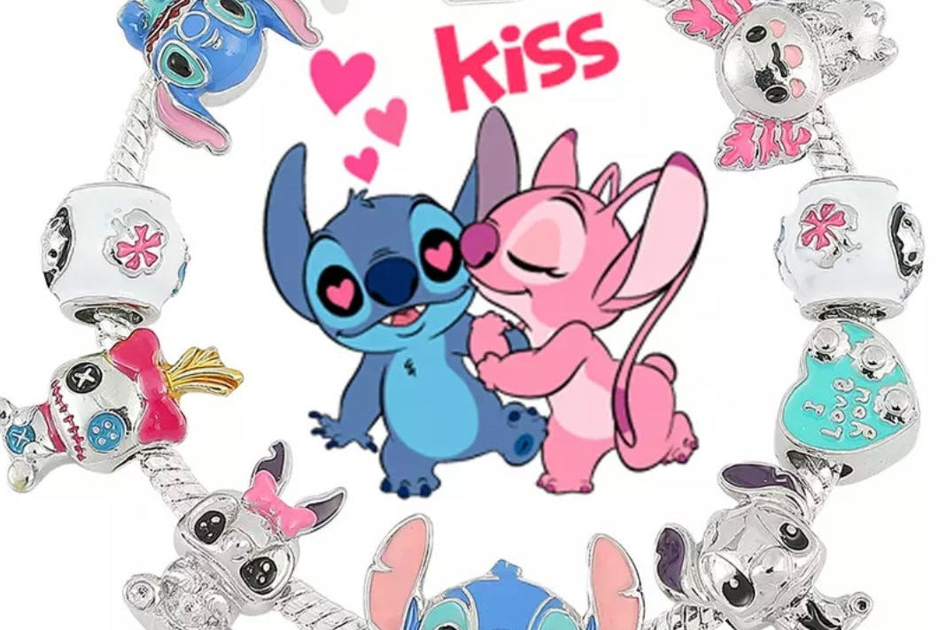 Classic Lilo & Stitch Luxury Charm Bracelet