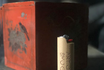 AOS Bamboo Lighter Case