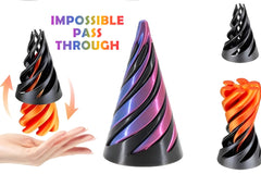 This impossible pass through fidget is a fan favorite so we had to add one to each box and can also come in many colors.