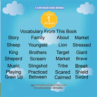 King David For Kids : I can read books level 1 (I Can Read Kids Books Book 16)