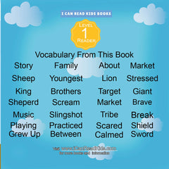 King David For Kids : I can read books level 1 (I Can Read Kids Books Book 16)