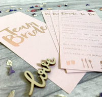 Hen Party Advice Cards