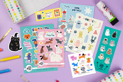Little Green Vibes - Monthly Sticker Subscription
