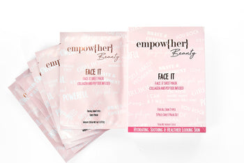 Empow{her} Beauty Face It 5 Piece Sheet Mask Set