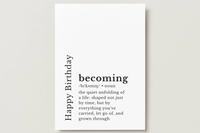 Birthday Greeting Card with Loose Leaf Tea by Aura Herbal Teas