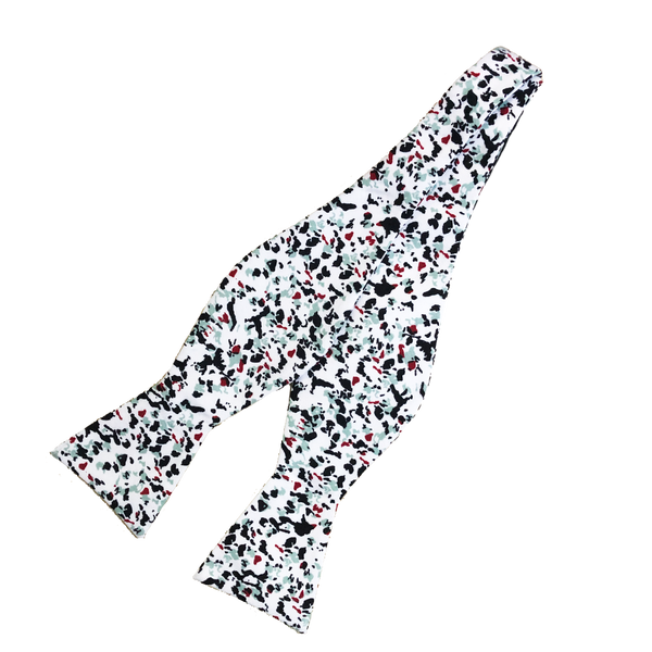 Botanical Blue Bow Tie