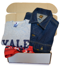 Comma, a Box of Vintage Clothing