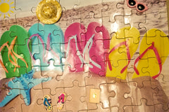 Magnetic Sensory Jigsaw Puzzle with Puzzlemate (Magnetic Lapdesk)