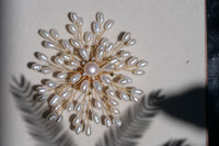 A pearl is a living jewelry. Handcrafted freshwater pearl brooch pendant. The 2025 trend for unique style. Say yes to one of a kind.