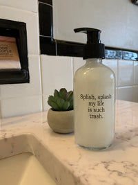 Glass Soap Dispenser