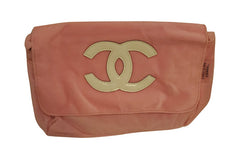 Pink Chanel Precision Messenger/Crossbody Bag