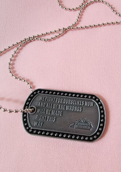 Bandstand Broadway Musical inspired Dog Tag Necklace