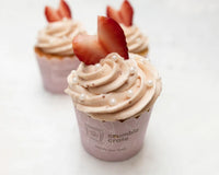 Lemon Cupcakes With Strawberry Buttercream - DIY Baking Kit by CrumbleCrate