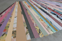Torn Paper Art Craft Box with Tool Kit