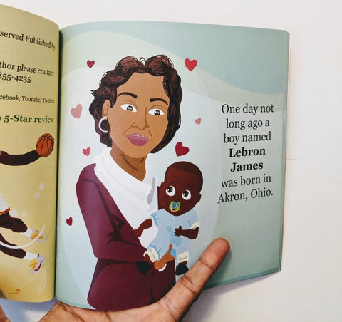 Lebron James  23 The Boy Who Would Grow Up To Be: NBA Basketball Player Children's Book (Basketball Books For Kids Vol. 1)