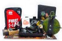 Sign up for a monthly subscription to receive the Monthly Survival Box of hand-selected survival supplies; complement your box with The Knif