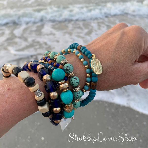 Gorgeous Mixed bead layered bracelet Cratejoy - Main Image