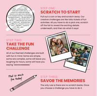 Couples + Family Scratch Off Challenge Bundle