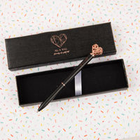 “All Is Well” Diamond Heart Pen