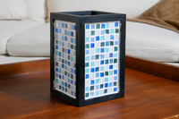 Mosaic Lanern DIY Craft Kit  - From Adults & Craft DIY Craft Kit Company based in Denver Colorado USA