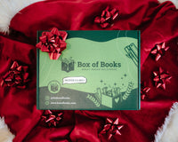 Give the gift of a great read this holiday season. Each box comes with 1-2 great reads and at least 3 novelty items. Indulge in relaxation.