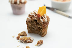 Peaches and Cream Muffins - DIY Baking Kit by CrumbleCrate