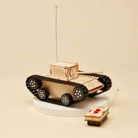Personalized DIY Kit Radio Controlled Tank - Educational STEM Toy for Kids, Fun Science Crafts STEM Kit