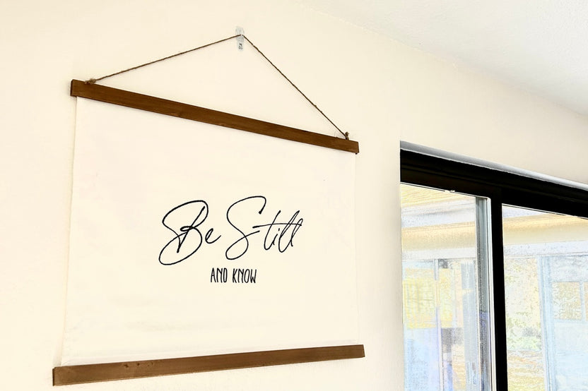 Wall Sign “Be Still and Know”
