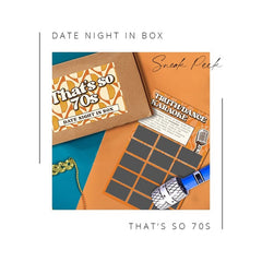 Date Night In Box "That's so 70s"