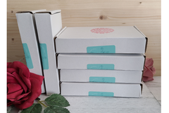 Our boxes are curated with a personalized tag, with a to/from if it's a gift, and a special thank you if it's for yourself.