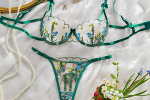 This is our medium box which includes a full set (matching bra and underwear).
100% cotton lining.
Luxury quality.
Guaranteed satisfaction.