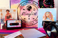 Gift a travel through music box. Featured in the Boston globe and forbes magazine. Travel and music lovers unite!