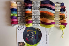 Cosmo Floss Subscription with Glitter Black Bobbins