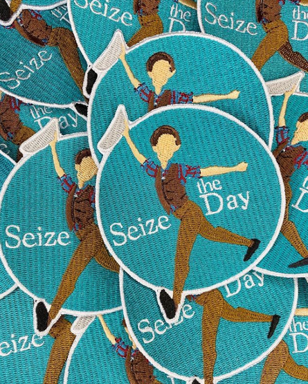Newsies Broadway Musical inspired Embroidered Patch - Seize the Day