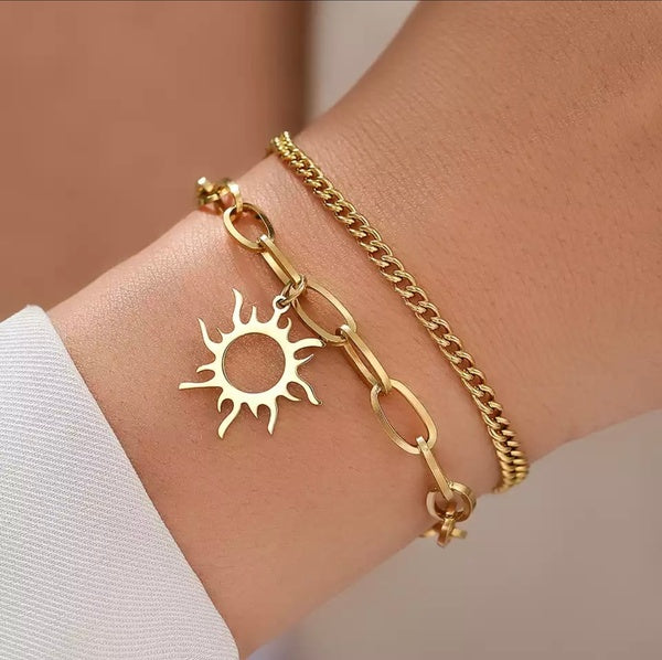 SOLAR Layered Bracelet