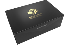 This elegant and spacious box is designed to add an extra layer of luxury to your gourmet gifts. 38x25x12 cm (14x9.5x4.5 inches)