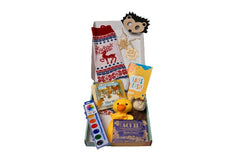 PLACES, PLEASE! LIttles Imaginative Play box based on Jan Brett's story of The Hat is about dealing with embarrassment and friendship.