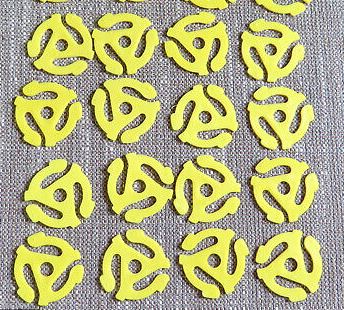 (3) Record Spacers 45rpm 7" Vinyl