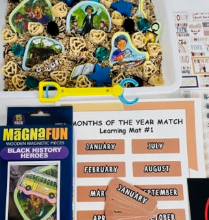 Black History Month Sensory Box